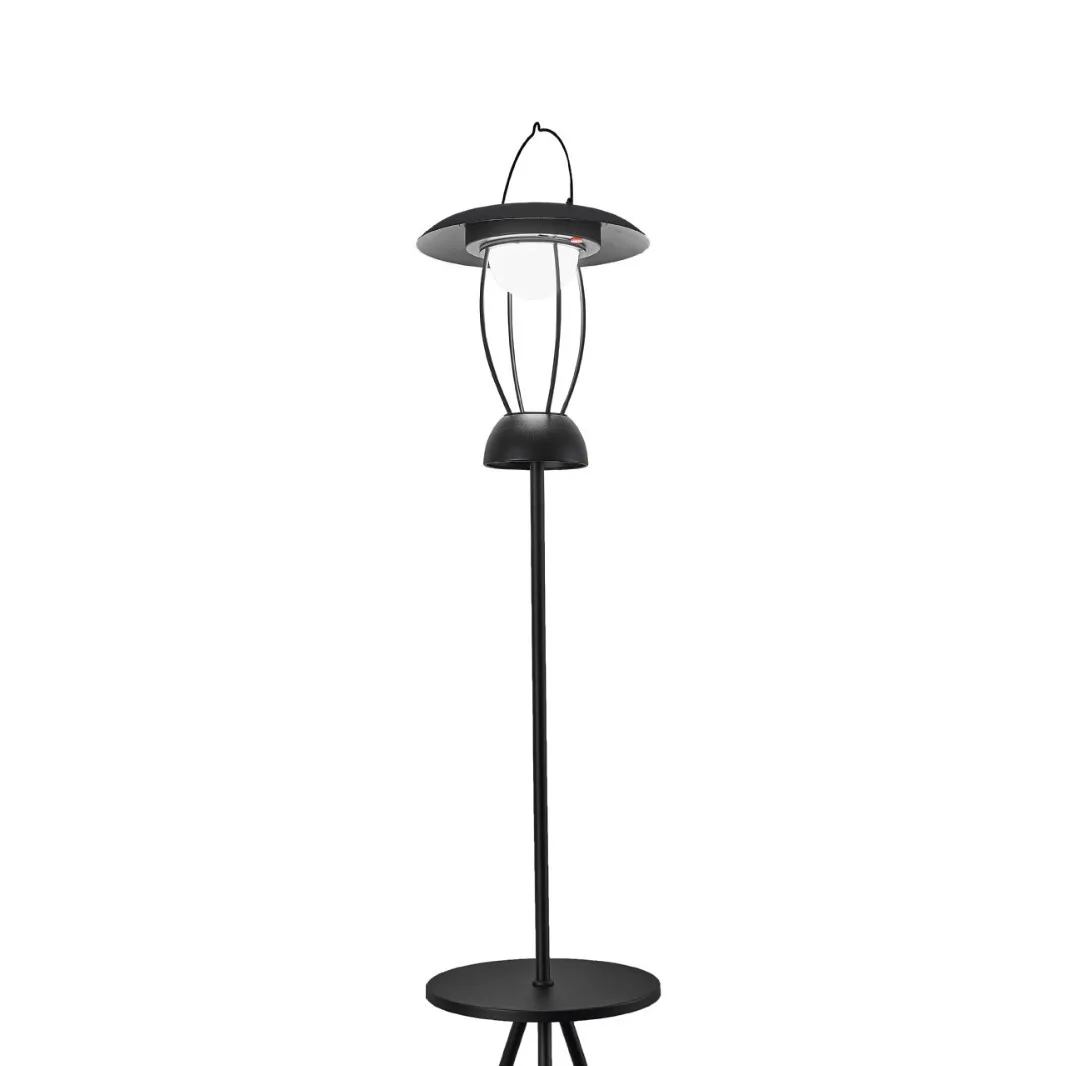 Luce solare da prato Lampada da giardino per terrazza impermeabile per esterni Lampada da giardino con supporto per fiori Lampada da pavimento Luce ambientale per prato