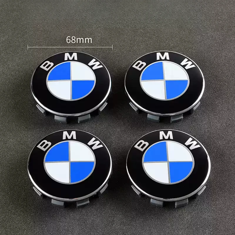 4Pcs 68mm 56mm Car Wheel Center Hub Cap Caps Emblem Logo For BMW E90 E60 E61 E93 E87 E36 E46 E39 E53 F30 F20 F10 F15 X1 X3 X5 X6