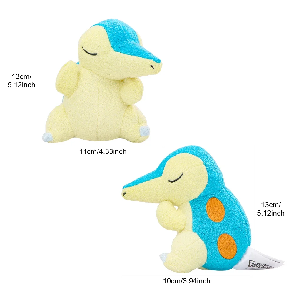 بيكاتشو Bulbasaur Oshawott Caterpie Gardevoir Oshawott Cyndaquil ألعاب من القطيفة لطيف أنيمي محشوة الكرتون Peluche دمية Gfit 18-25 سنتيمتر #3