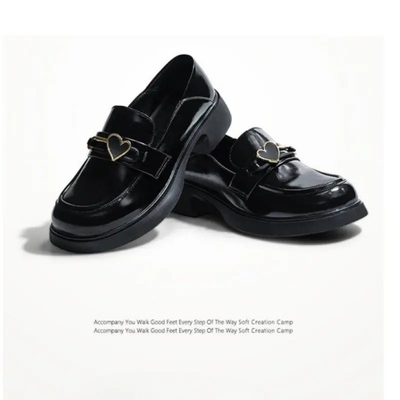 Mary Jane Shoes Loafers Lolita Shoes Boots Japanese Student Shoes Girl Lolita Shoes JK Commuter Uniform Shoes Casual Platform 40