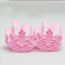 Disney Marie Cat 3D Biscuit Mold Biscuit Cutting Cake DIY Shell 2pcs Set Aristocats Kitchen Decoration Accessories Cool Gadget