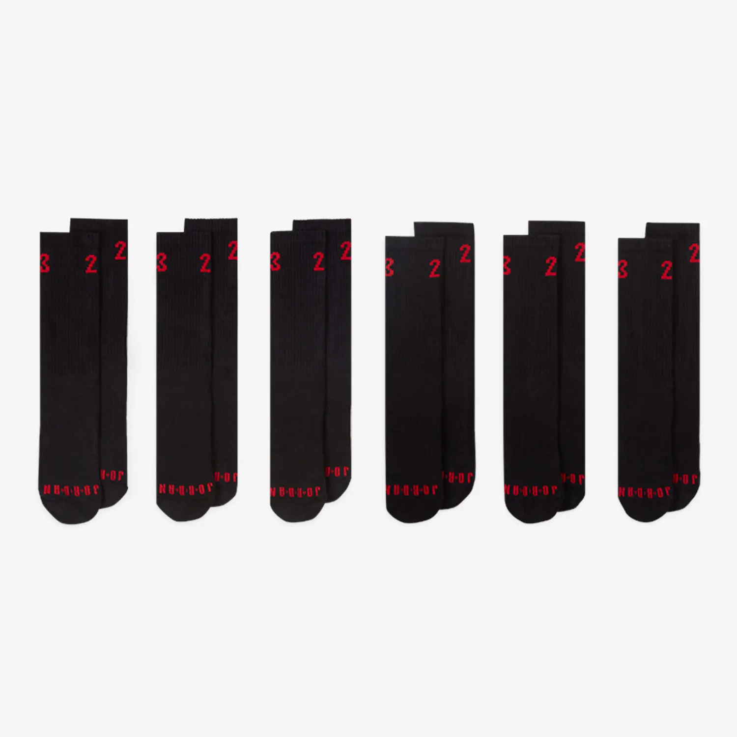 جوارب نايكي الرياضية الأصلية للجنسين مكونة من 6 قطع DH4287-011 #1