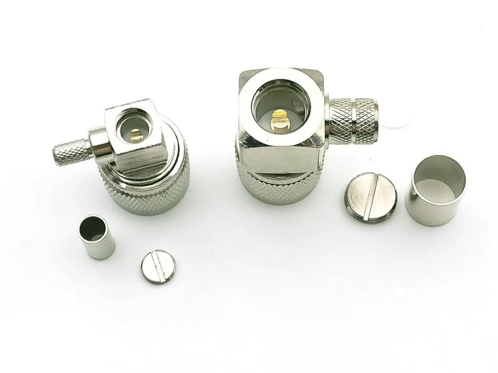 N Mannelijke Stekker Rf Coax Convertor Connector Crimp Rg58/Rg8 Kabel