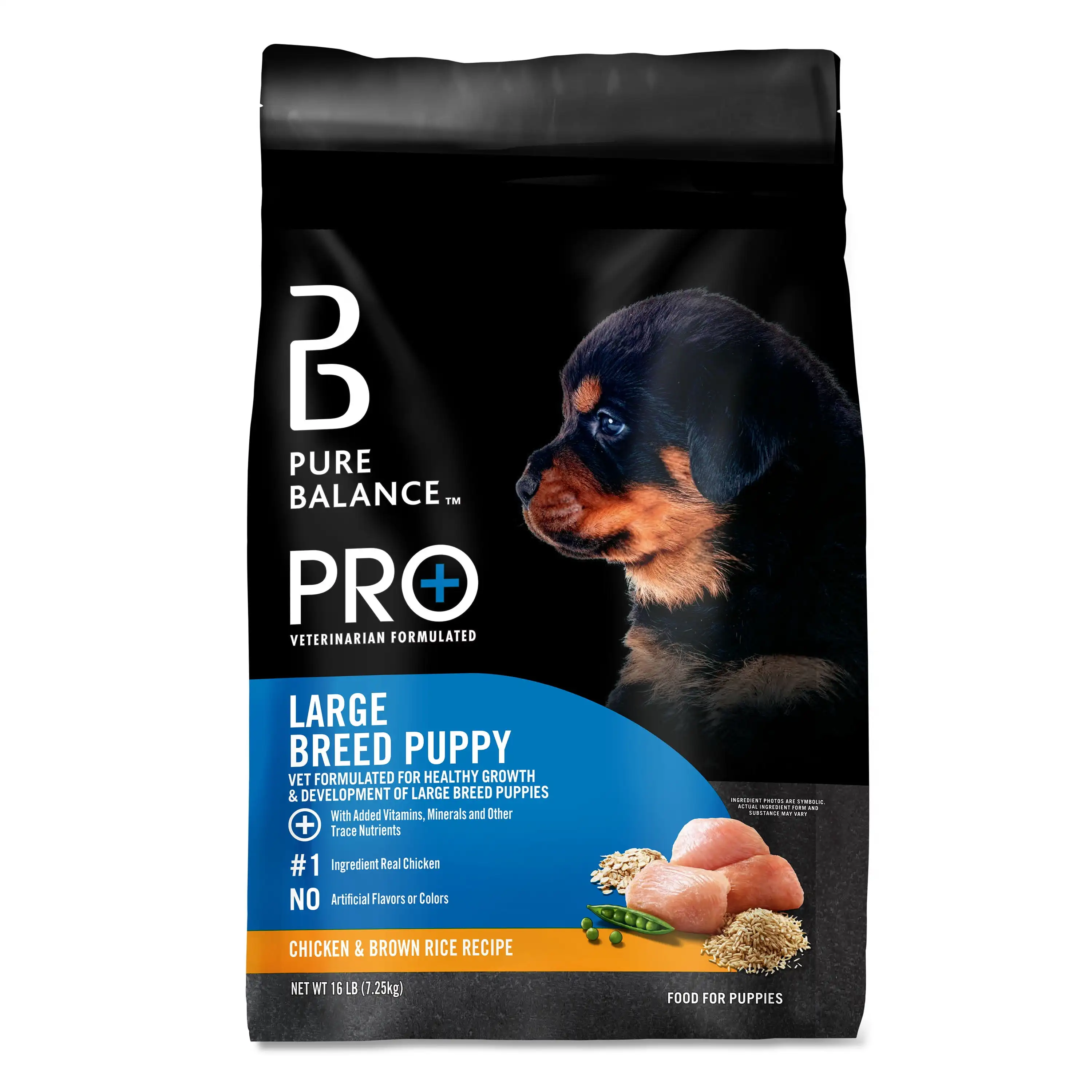 

Pro+ Chicken and Brown Rice Large Breed Puppy Food, 16 Lbs