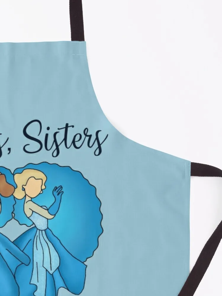 Sisters, Sisters Apron cute apron chef kitchen apron household gadgets