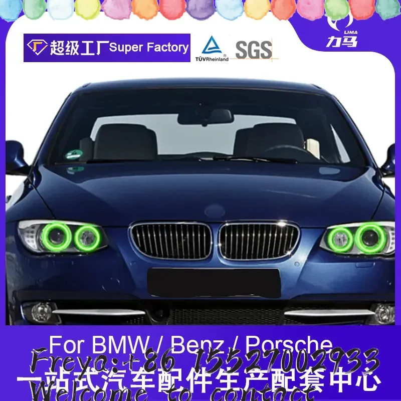 Suitable for 10-13 later E92 E93 colorful daytime running lights RGB module mobile APP + remote control