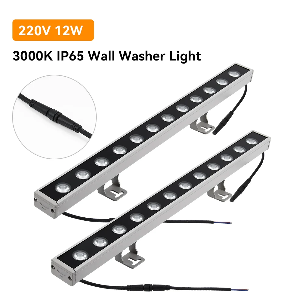 

Wall Washer Light AC220V IP65 Waterproof Aluminum LED Outdoor Decoration Garden Hotel/Factor/Shop/ Art&Science Museum Lighting