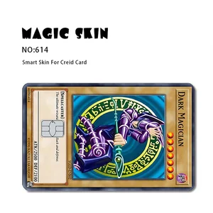 Yu-gi-oh Anime !!! Yugi Muto HD Matte PVC -Aufkleber, Filmband, Kreditkarte Haut, Debitkarte, wasserdicht, 3M, 2,5d 12 Hauptverkaufsaufkleber -Kreditkarte - №5