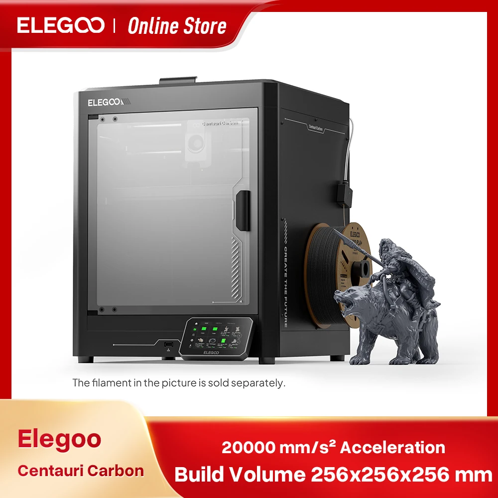 ELEGOO Centauri Carbon FDM 3D-принтер Объем сборки 256*256*256 мм 3D-принтер Elegoo
