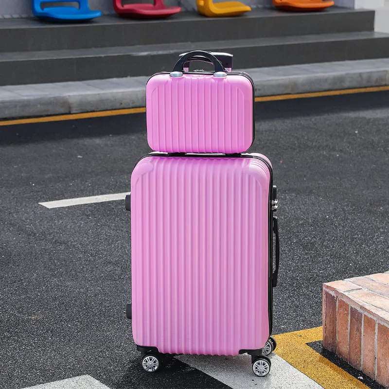 حقيبة سفر مقاس 14 بوصة وحقيبة سفر 20-28 حقيبة سفر ذات سعة كبيرة حقيبة سفر مريحة طقم مكون من قطعتين #3