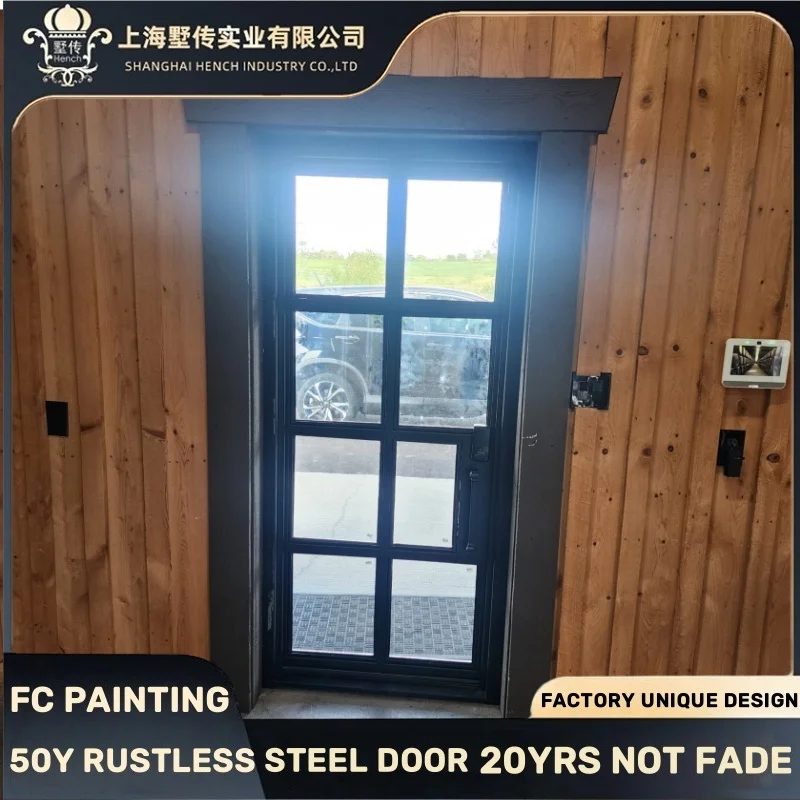 

Single French Double Pivot Glass Doors French Steel Doors Windows Design China Suppliers