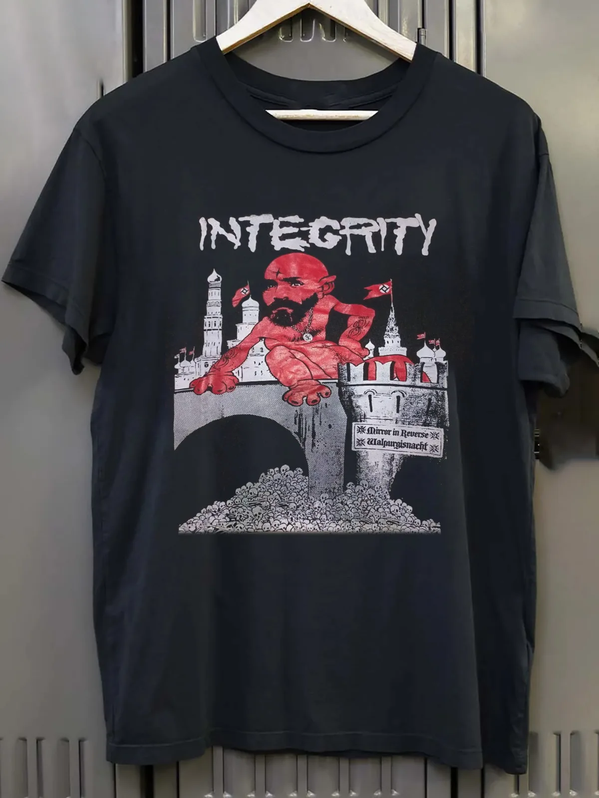 INTEGRITY BAND SHIRT Gift For Fan Short Sleeve Black All Size Shirt AH1289