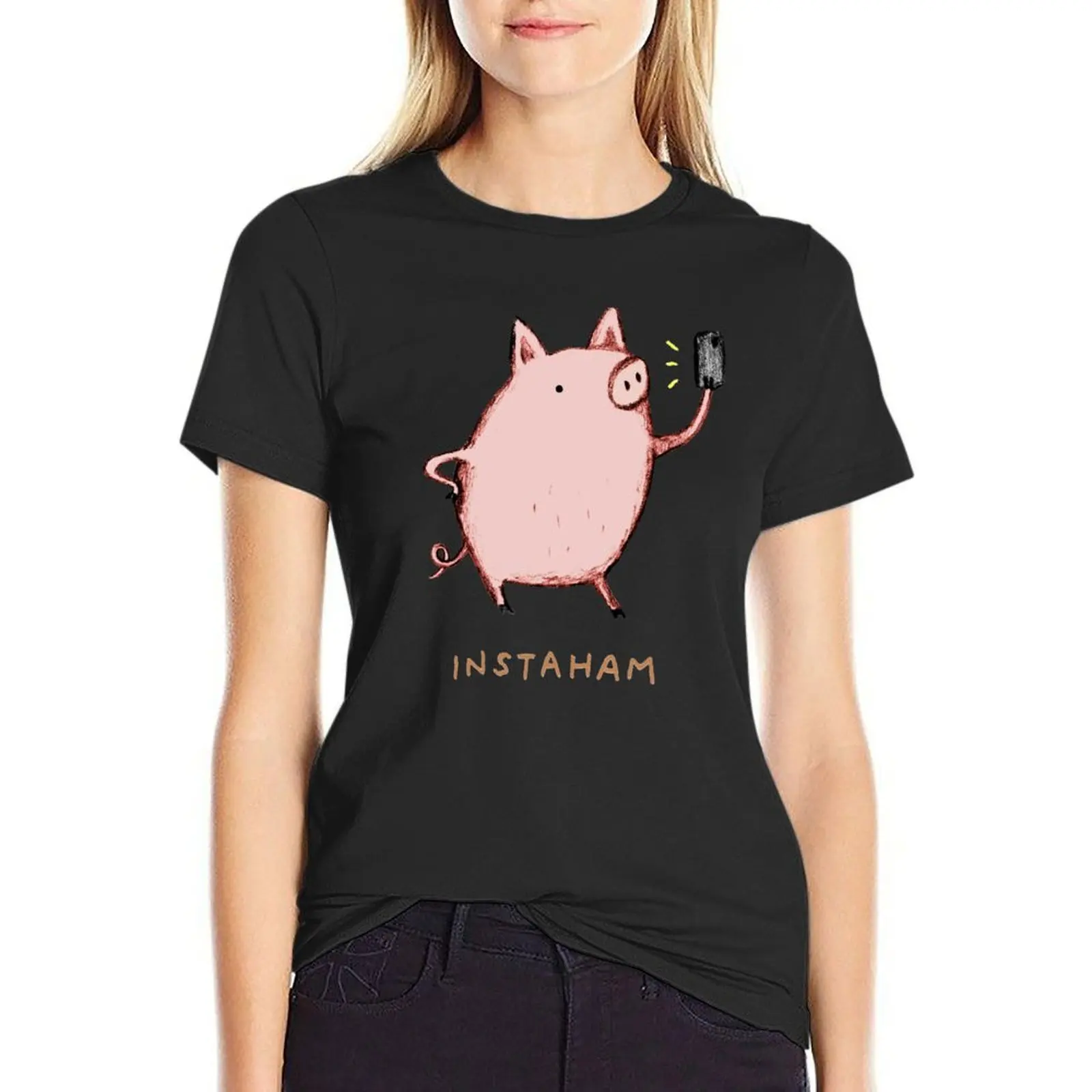 

Instaham T-Shirt aesthetic clothes korean fashion hippie clothes Women clothes