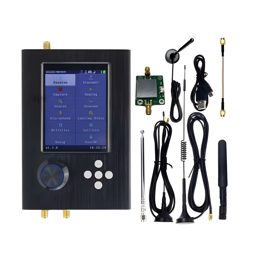 1MHz-6GHz Portapack H2 Development Board SDR Radio Receiver Platform V1.9.1 PoataPack H2 Software Defined Radio