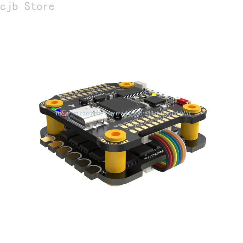

F405 V3 3-6S 30X30 FC&ESC FPV Stack BMI270 F405 Flight Controller BLHELIS 50A 4in1 ESC for FPV Freestyle Drone Model