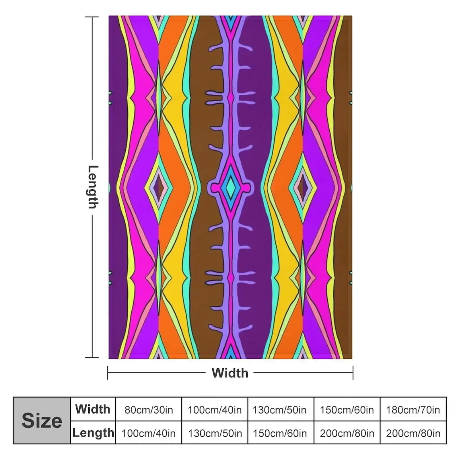 New Wild Potawatomi Colors Throw Blanket cosplay anime Nap Blankets