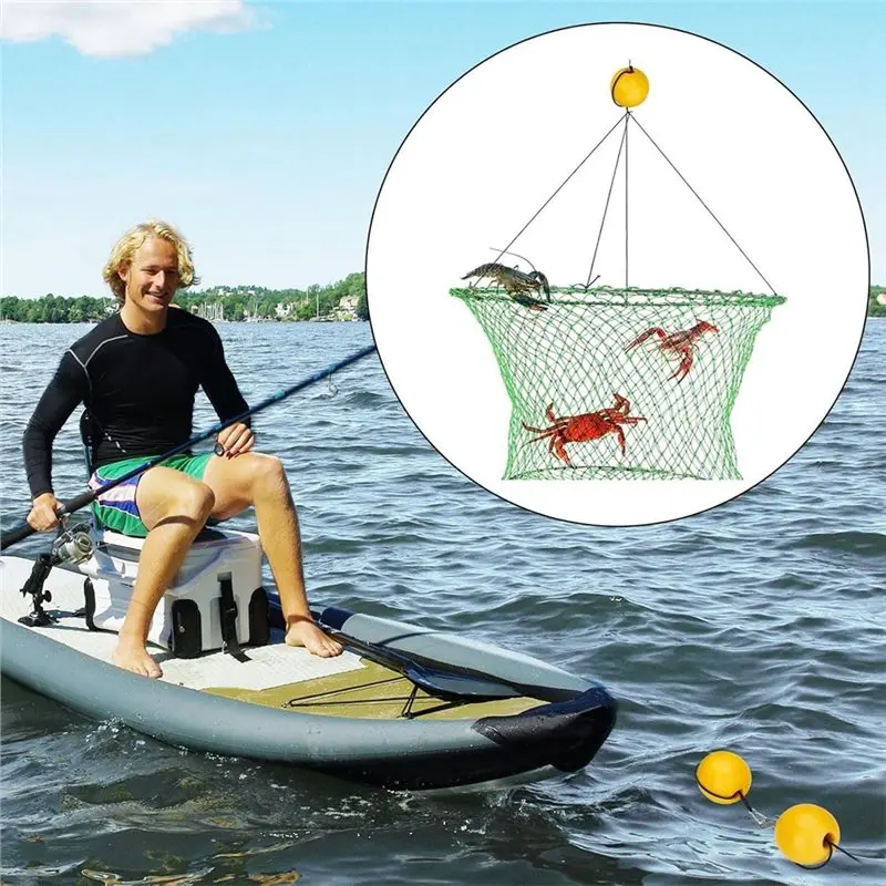 HOES-Marker Buoy With Cord And Clip, Deep Water Fishing Float For Marine Outdoor Activities Including Swimming And Crabbing - view 6