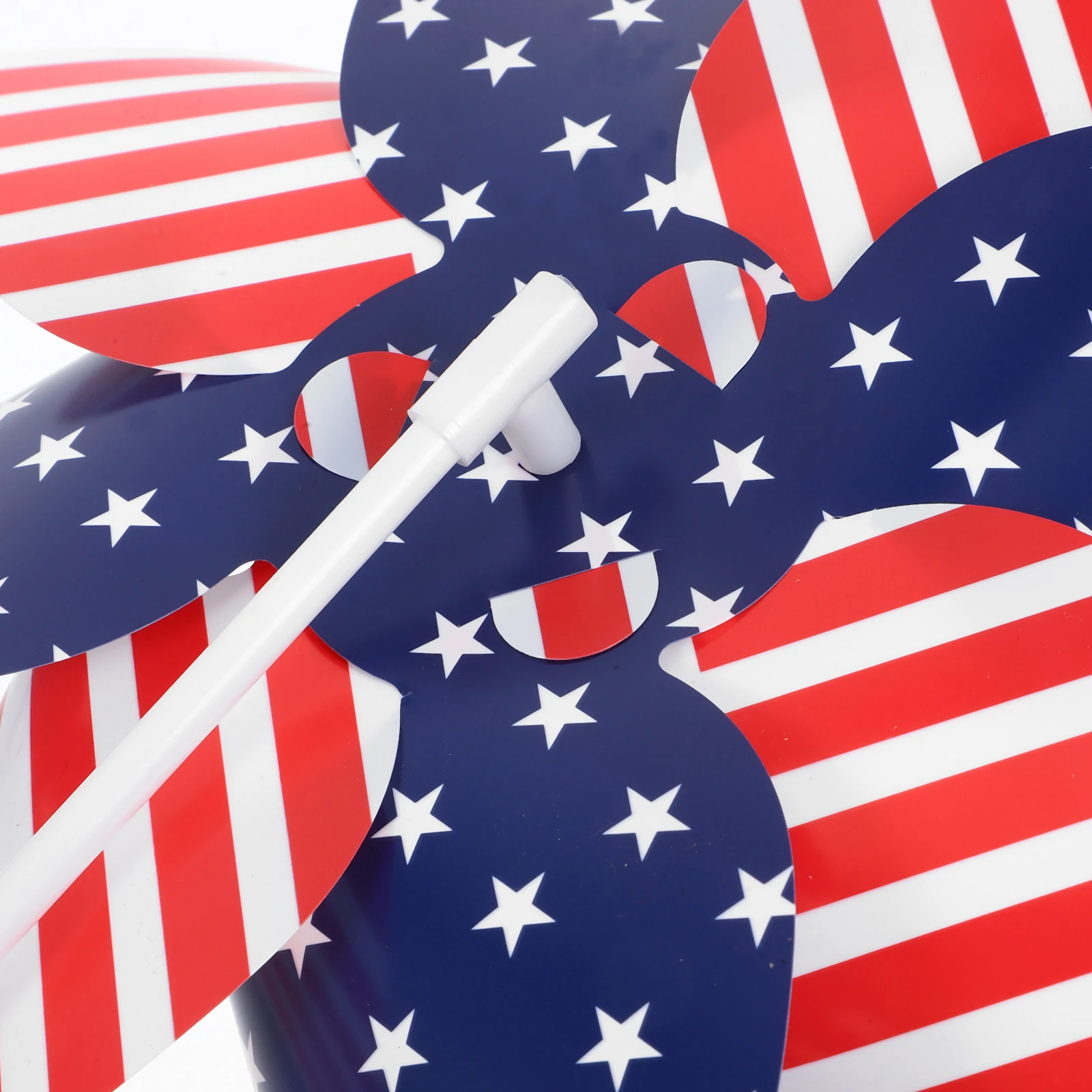 

18 Pcs Colorful Flag Windmill Decoration Patriotic Pinwheels Decorations Outdoor