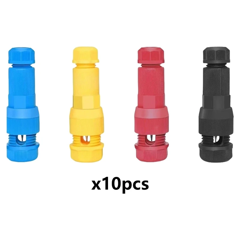 J2HB 10Pcs Quick Piercing Connector Low Voltages Wire Connector Lighting Connectors