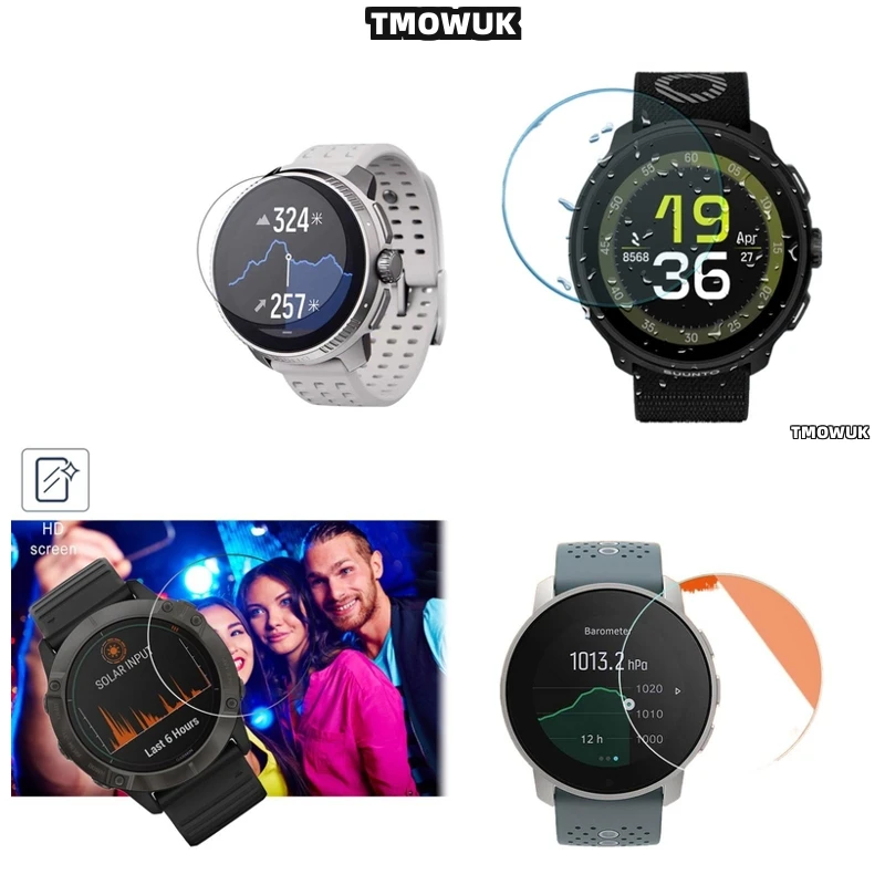 

For SUUNTO RUN 9H Anti-Scratch HD Film - Easy Install, Full Coverage Protector