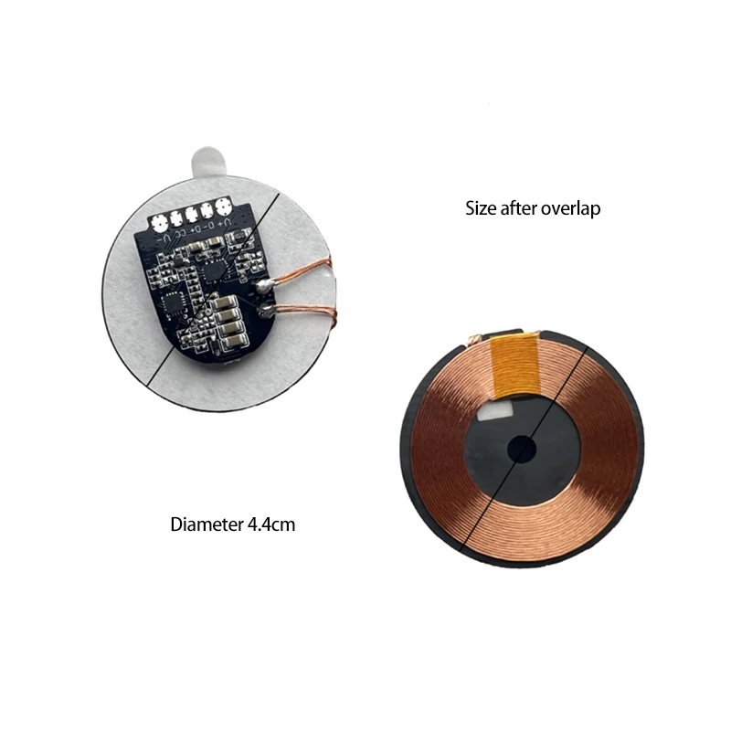 15W High Power Wireless Charger Module Transmitter PCBA Circuit Board with Coil Support Fast Charging