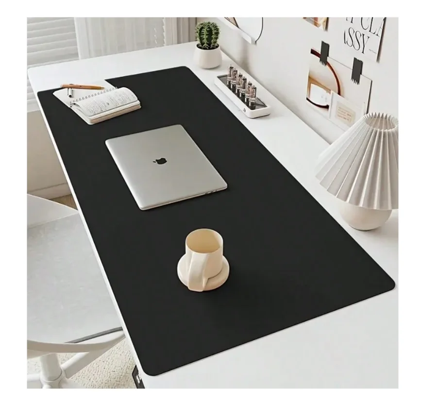 Solid color leather table mat, waterproof dining table, study table, home mat, tea table, computer desktop mat, book desktop mat