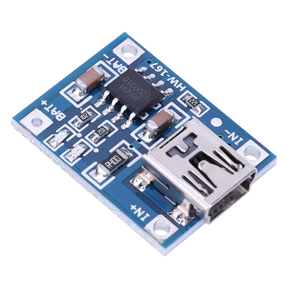 5/10PCS TP4056 5V 1A 18650 Lithium Battery Protection Board Type-C Micro USB Charging Module Protection with Indicator Light