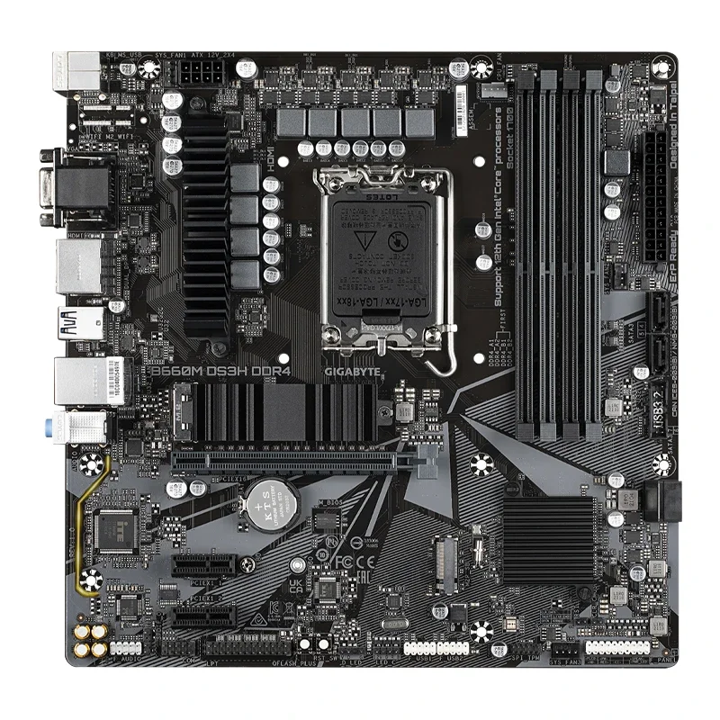 GIGABYTE B660M DS3H AX DDR4 Motherboard Micro-ATX For Intel B660 Chipset