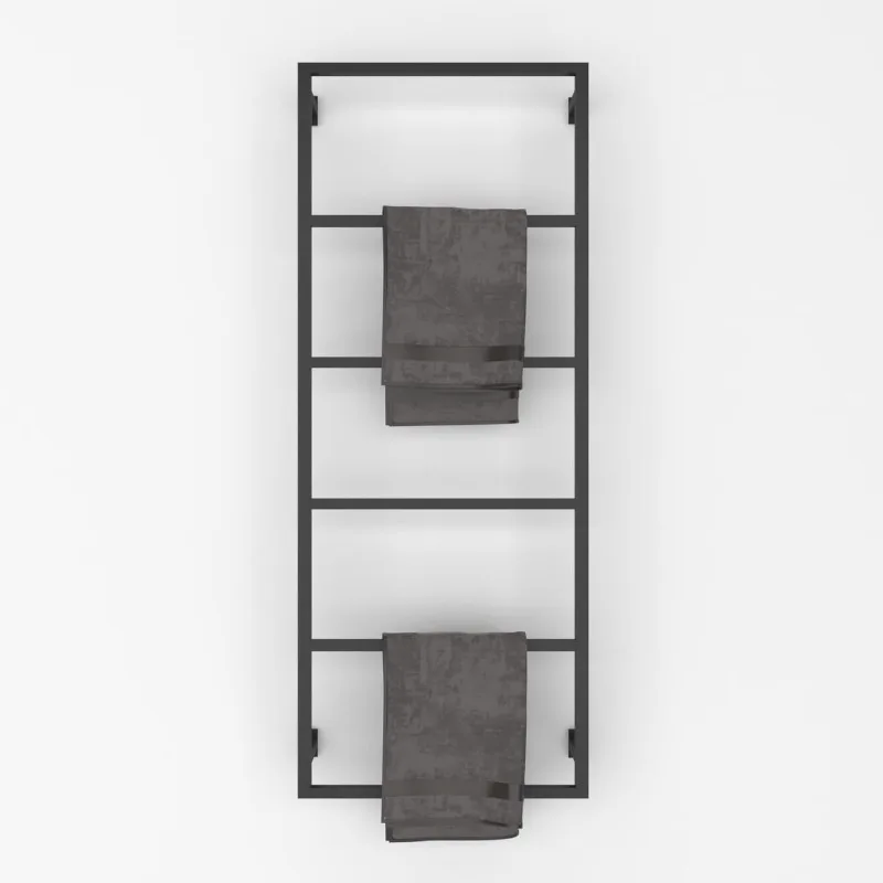 

Elegant Wall Mounted 6 Tier Towel Holder,Rust-Resistant,Space-Saving Towel Rack for Effortless Drying,44"Hx18"Wx3"D