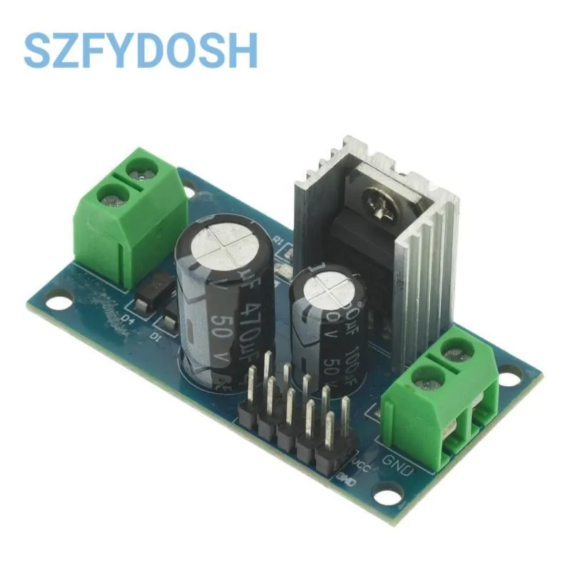 LM7805 LM7809 LM7812 DC/AC Three Terminal Voltage Regulator Power Supply Module 5V 9V 12V Output Max 1.2A