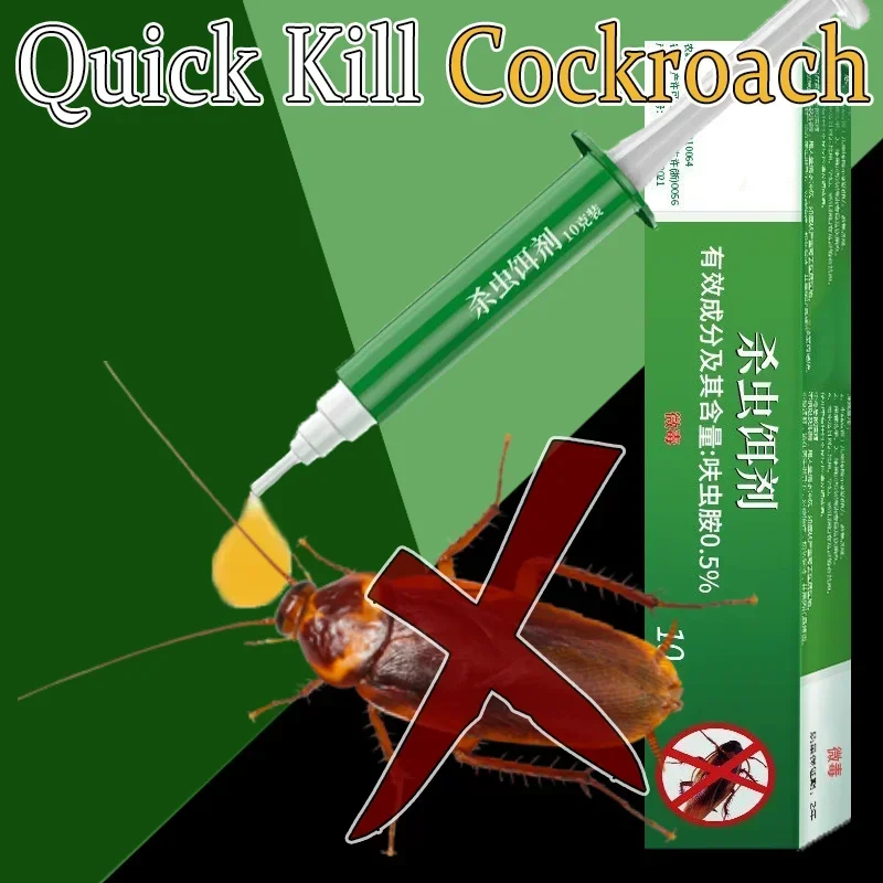 Bait Powder Cockroach Effective Insecticide  Powerful Cockroach Killing Bait Roach Control Gel Anti Pest Repellent Insect
