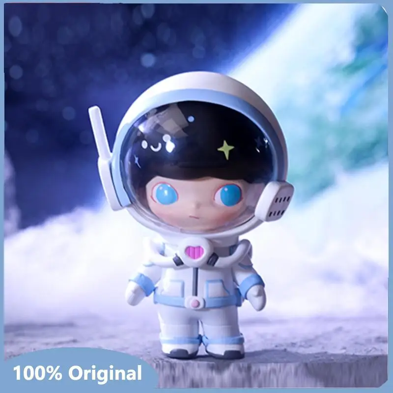 

Original Dimoo Space Travel Binary Blind Box Toys Kawaii Anime Action Figure Caixa Caja Surprise Mystery Box Dolls Girls Gift