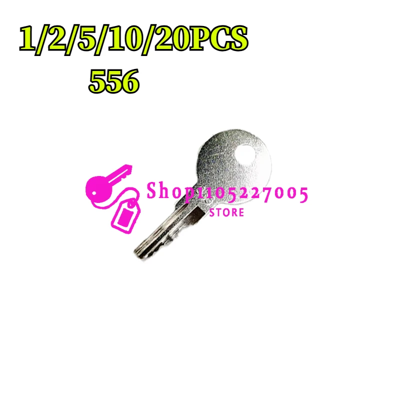 Forklift Skid Steer Models C175 L180 LS125 LS160 L784 L465 LX665 LS140 for 1/2/5/10/20PCS Ignition Key 556