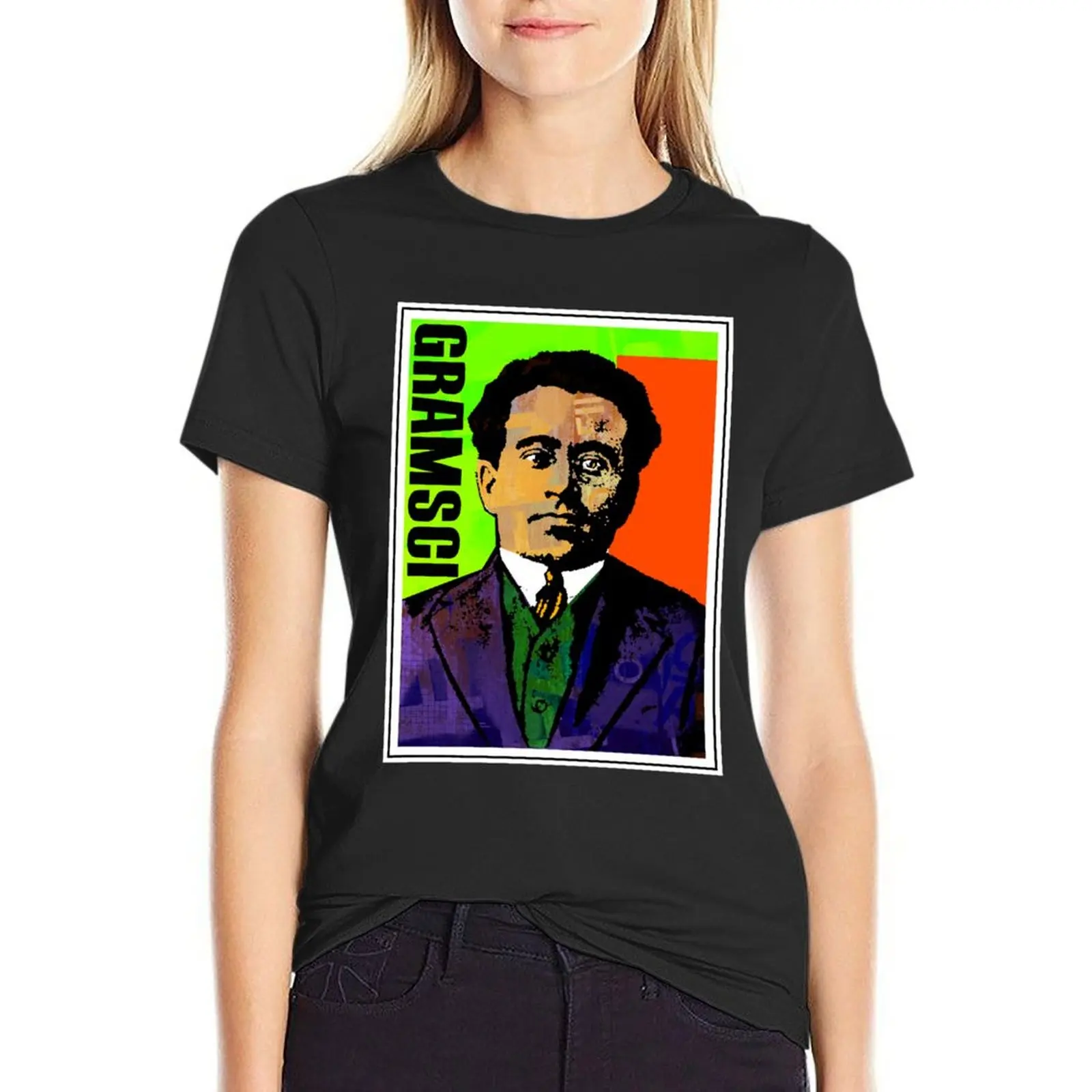

Gramsci T-Shirt vintage funny blacks tight shirts for Women