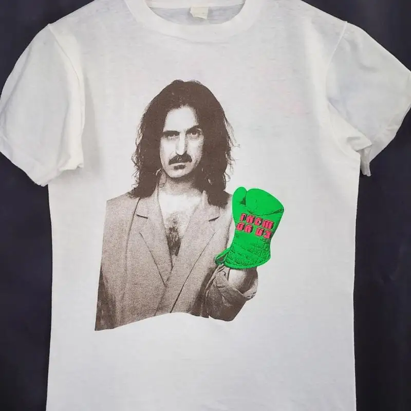 Vintage FRANK ZAPPA T Shirt 1984 THEM OR US Tour band Screen Stars SM