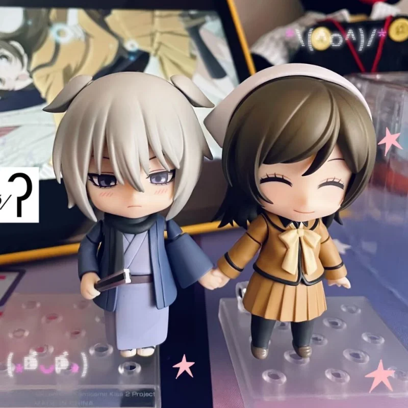 

Nendoroid Kamisama Hajimemashita Tomoe #2443 Momozono Nanami #2784 Kamisama Kiss Anime Figure Fan Gift With Replaceable Parts