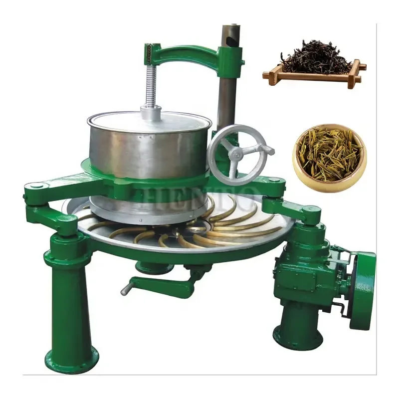 Automatic Electric Tea Kneading Machine Stainless Steel Dough Mixer for Home Kitchen Baking Tool Efficient Leaf Processing