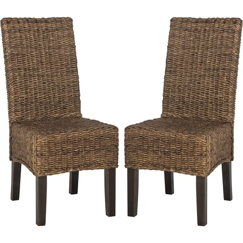 Home Collection Avita Natural Wicker 18-inch Dining Chair