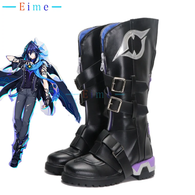 

Genshin Impact Ororon Cosplay Shoes Ororon Costume Boots Game Cosplay Prop PU Leather Shoes Halloween Party Boots Custom Made