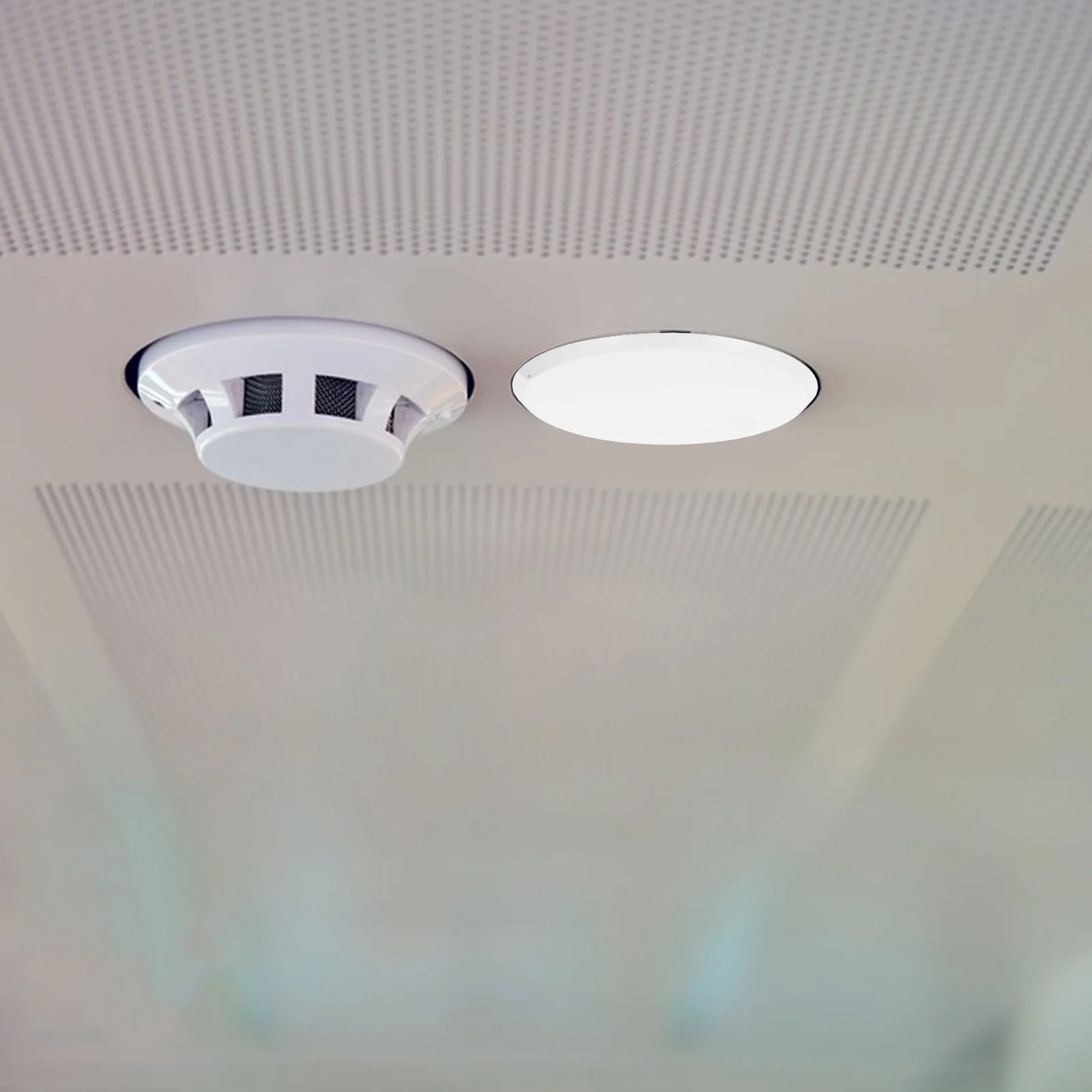 

2pcs Concealed Fire Cover White Ceiling Plate Easy Replacement Sprinkler Fire Sprinklers Lid Sprinkler Cap