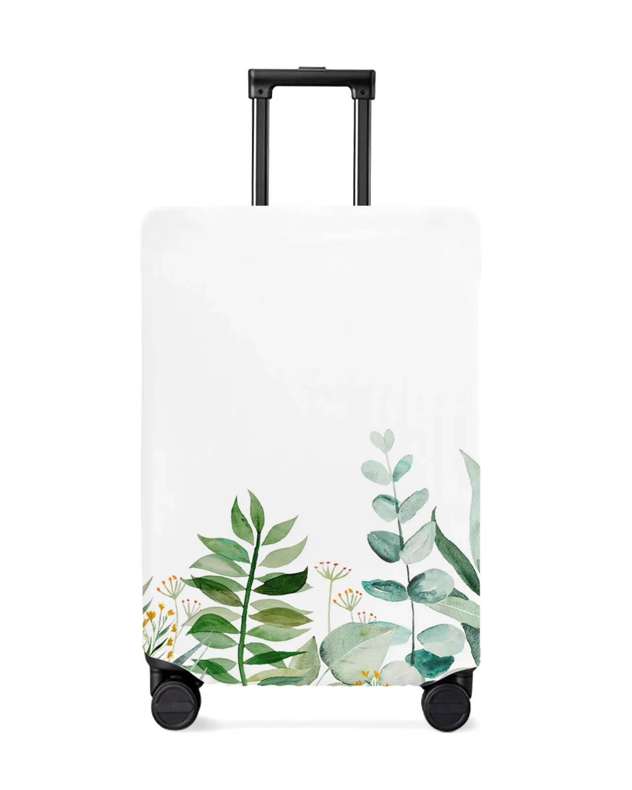 

Ins Style Tropical Plants Eucalyptus Leaves Luggage Cover Stretch Baggage Dust Cover for 18-32 Inch Travel Suitcase Case