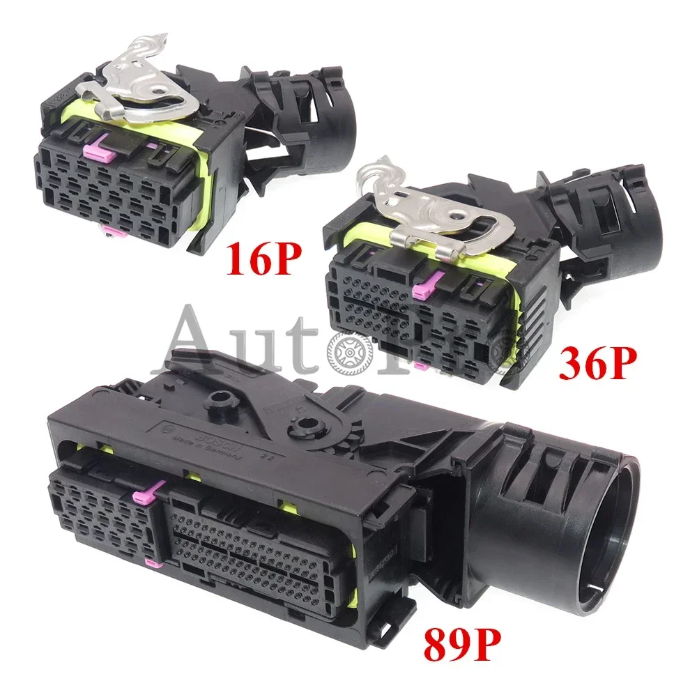 

1 комплект, 16, 36, 89 отверстий, 1928404199 Разъем для сборки двигателя автомобиля, коробка передач переменного тока 1928404201 1928404195 504122542 Разъем ЭБУ ПК