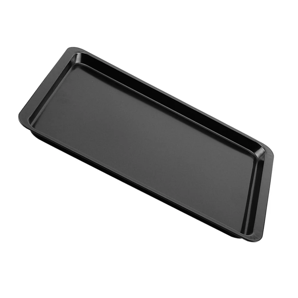 

Carbon Steel Non-Stick Baking Tray Rectangle Pizza Bbq Griddle Bakeware Dishwasher Safe Stain Resistant For Cheesecake Brownie