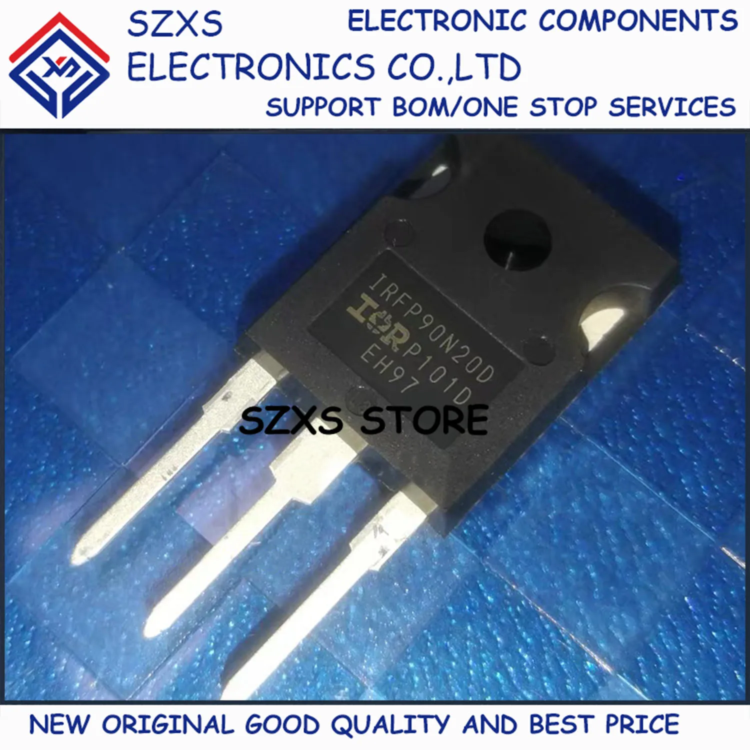 جديد الأصلي 10 قطعة IRFP90N20D IRFP90N20DPBF TO-247 200V 90A MOSFET ترانزستور بتأثير ميداني في المخزون نوعية جيدة