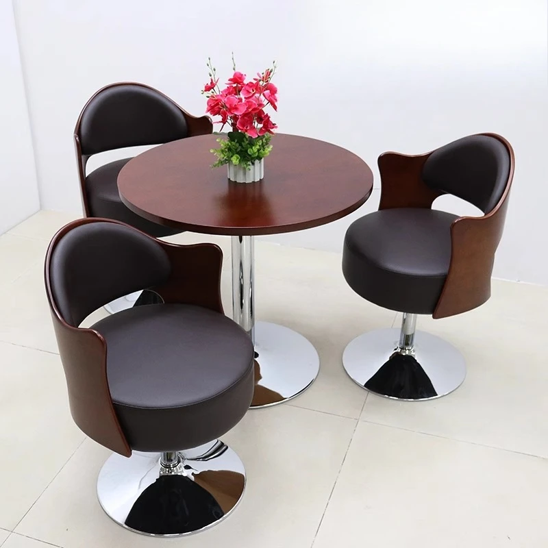 Home Office Chair Rotating Computer Swivel  Small Single Leisure Sofa Coffee  Bar Negotiation Chair Balcony
