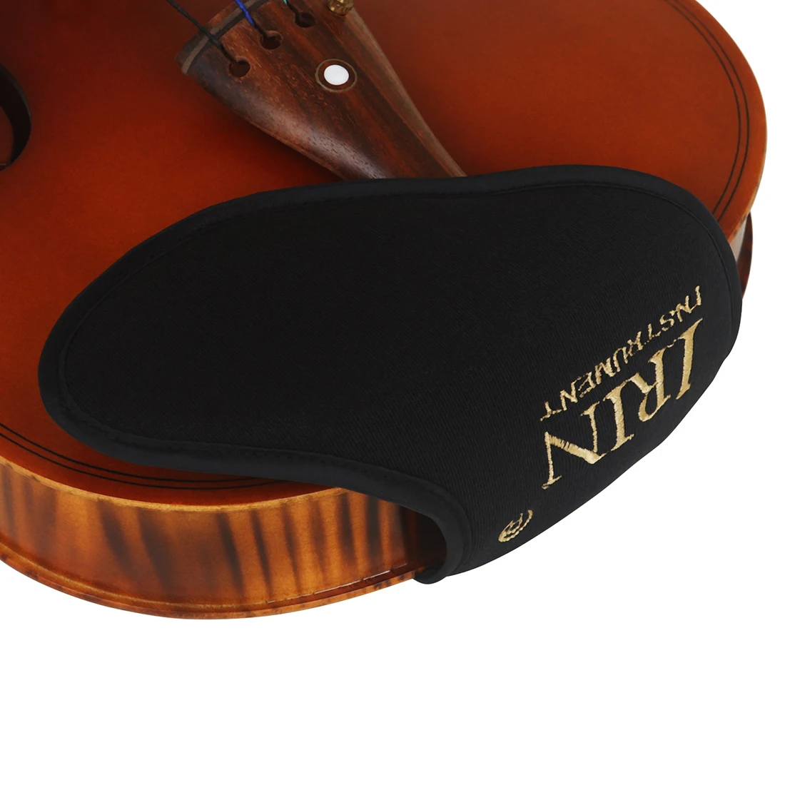 IRIN Violin Chin Rest Pad Soft Cotton Shoulder Pads for 4/4 3/4 /1/2 1/4 1/8 1/16 Violin String Instrument Violin Accessories