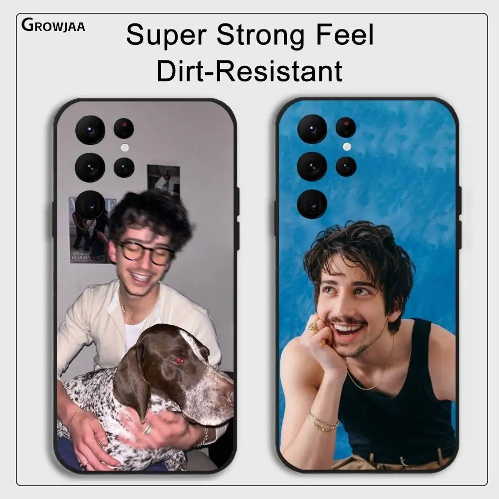 

Phone Case Actor M-Milo M-Manheim For Samsung Galaxy S25 S24 S22 S23 Ultra S21 S20 Plus 5G Frosted Non-Slip Full Soft Case