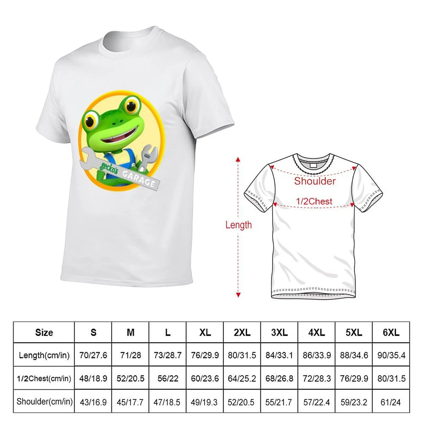 Gecko Garage T-Shirt essential t shirt t shirt man luxury T-Shirt