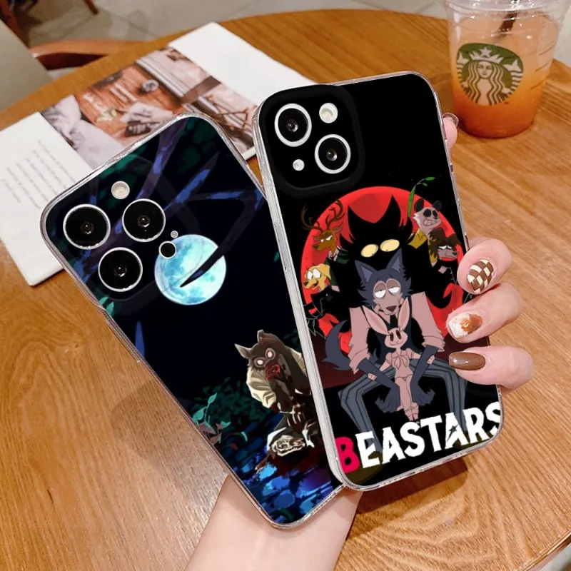 Anime Beastars Phone Case FOR IPhone 14 13 12 11 Pro Plus X 13 Pro MAX XR XS MINI Transparent Covers