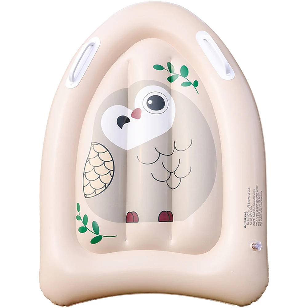 Zeesurfen Wakeboard met handgrepen Zwemmen Drijvende Mat PVC Opvouwbare strandsurfplank voor kinderen Zomer Waterplezier Spelen